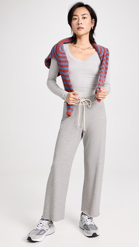 Splendid Valley Rib V Neck Tee | Shopbop Product Image