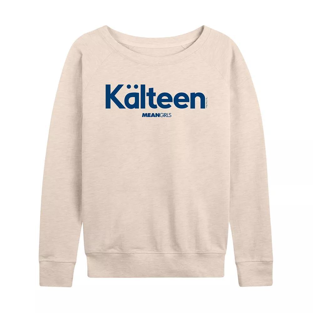 Womens Mean Girls Kalteen French Terry Long Sleeve Tee Product Image