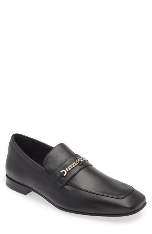 Mens MJ Moc Monogram Chain Loafers Product Image