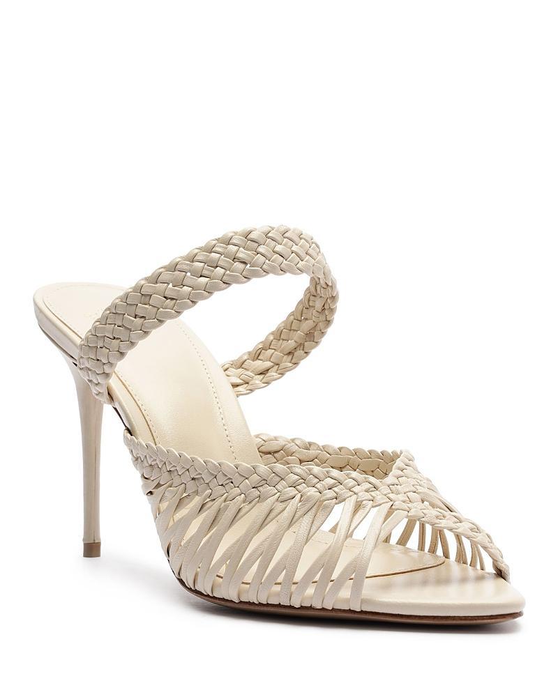 Womens Agatha 85MM Braided Leather Sandals Product Image