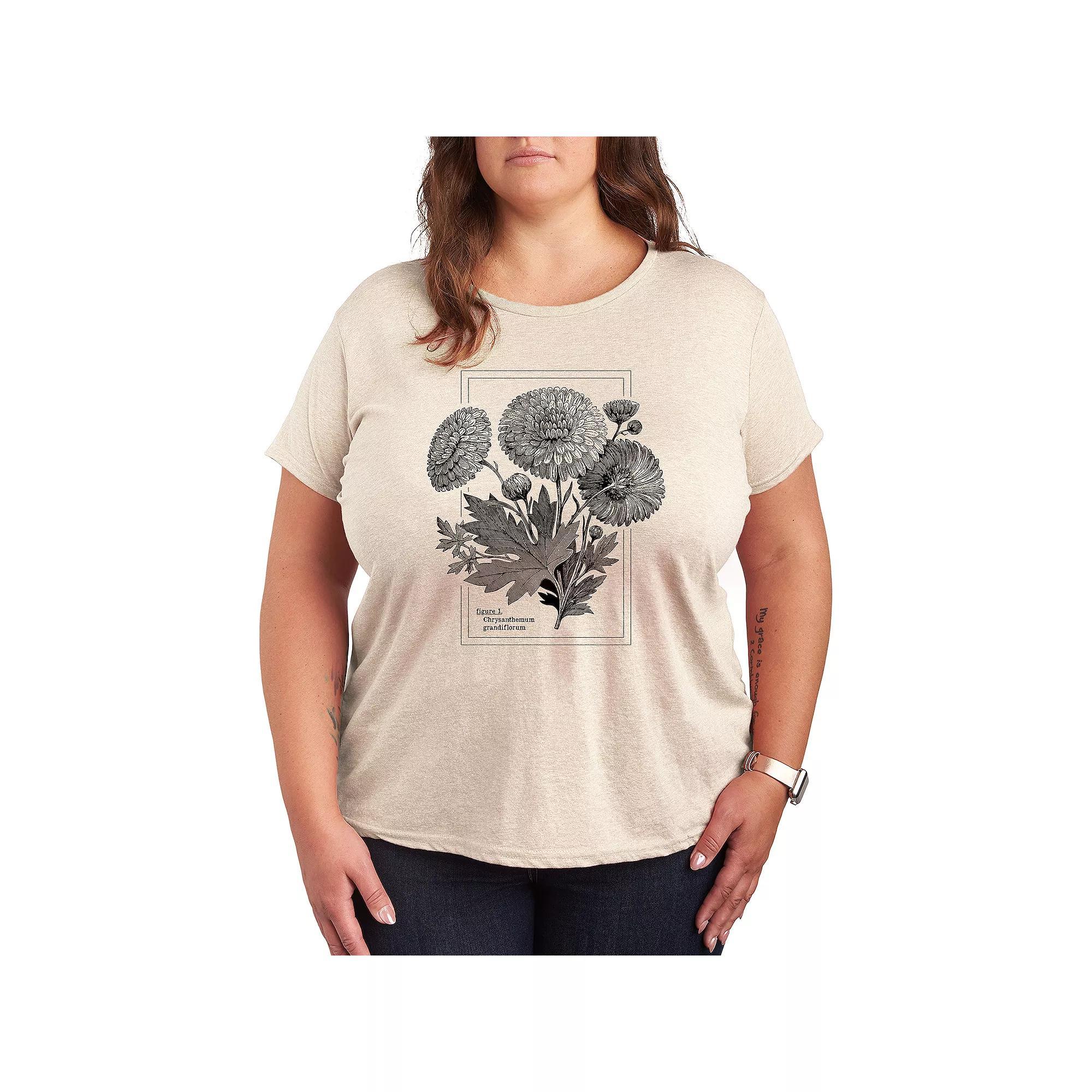 Disneys Donald & Daisy Duck Plus Plant Parent Graphic Tee, Womens Product Image