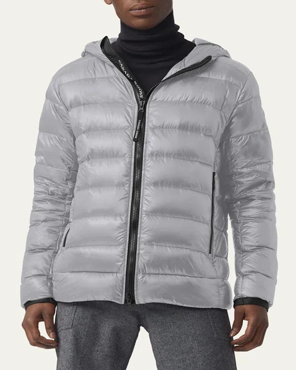 Mens Crofton Quilted Zip Hoodie Product Image