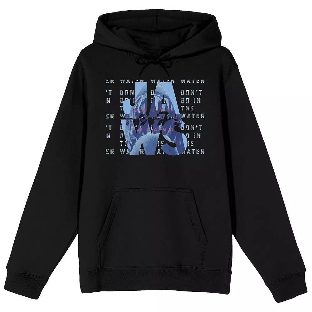 Men's Jaws 1975 Amity Island Hoodie, Size: Small, Black Product Image