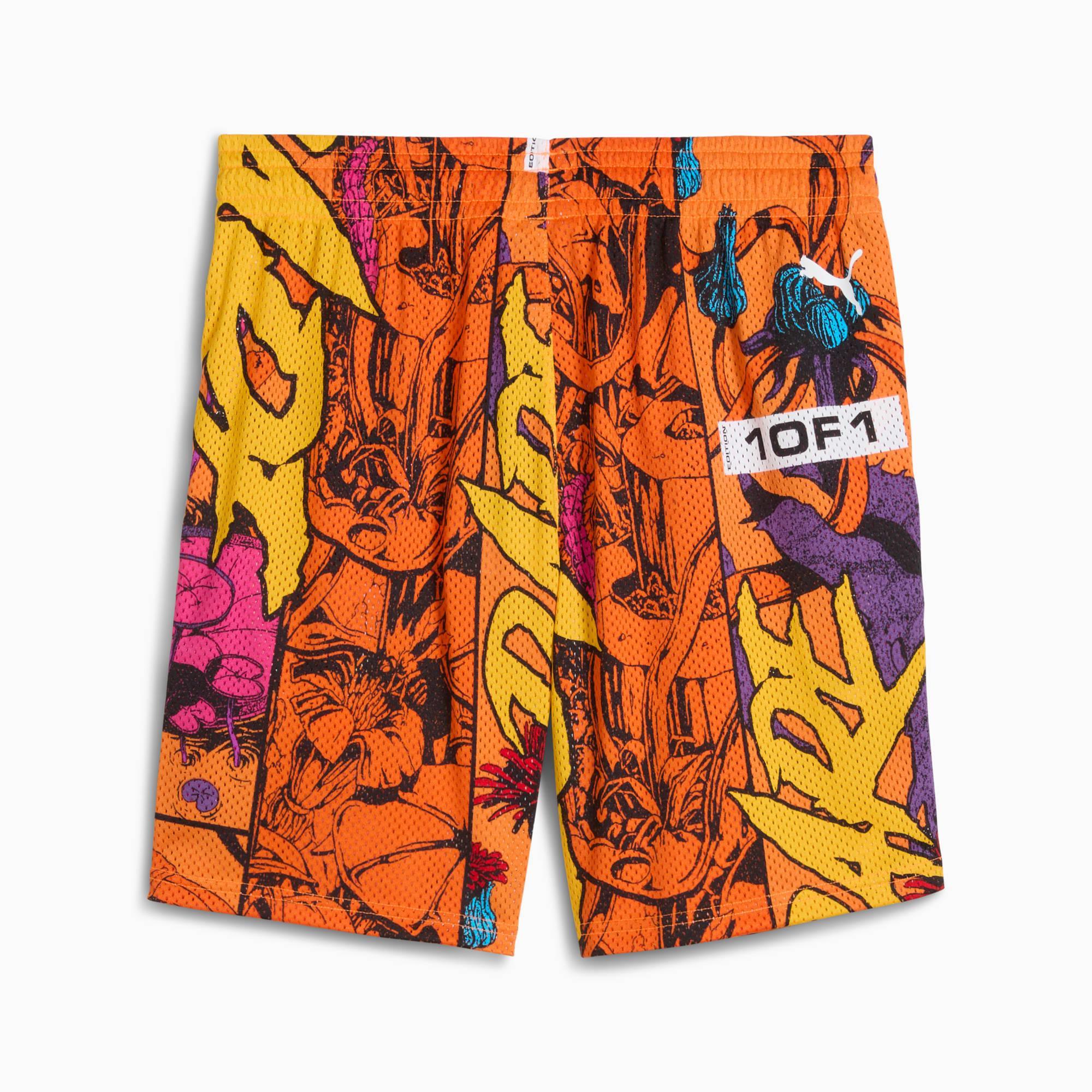 PUMA x LAMELO BALL Phoenix Men's Shorts in Blue Crystal/Aop Product Image