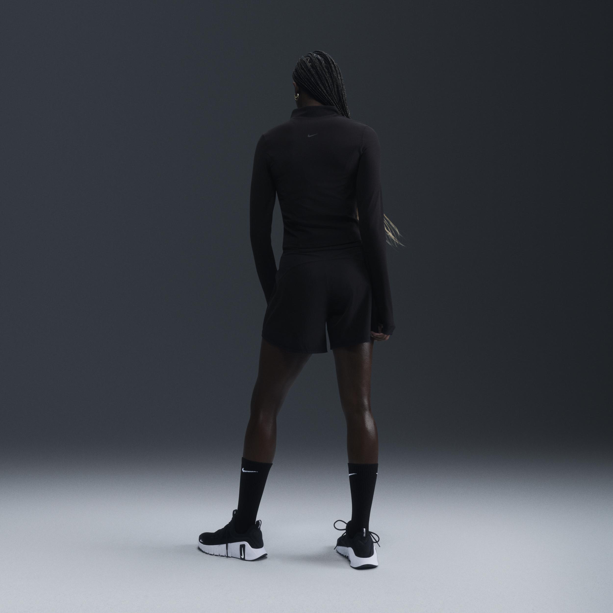 Nike Women's Zenvy Dri-FIT Full-Zip Long-Sleeve Top Product Image