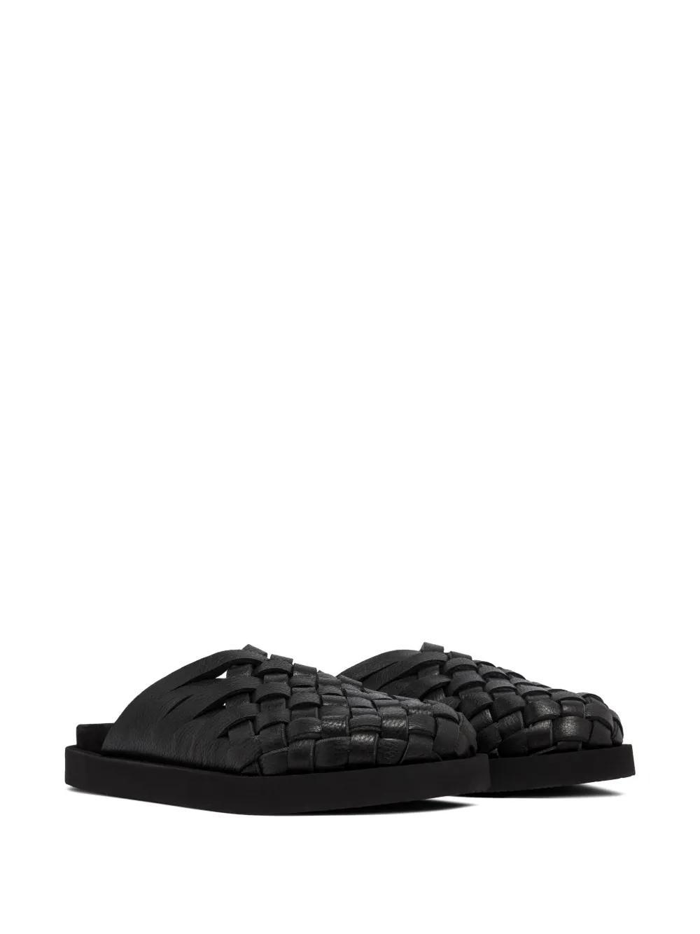 leather slides Product Image