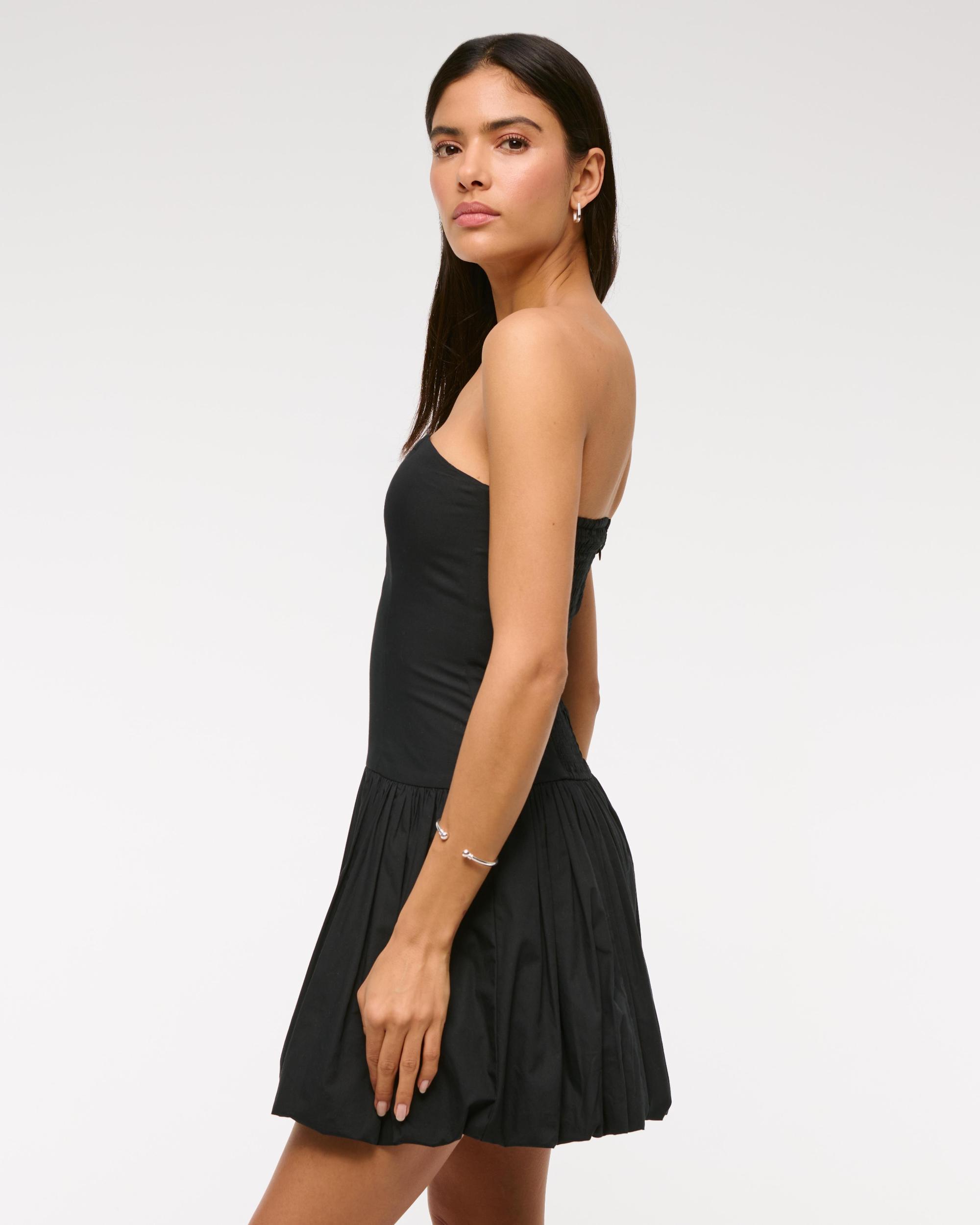 Bubble Hem Mini Dress Product Image