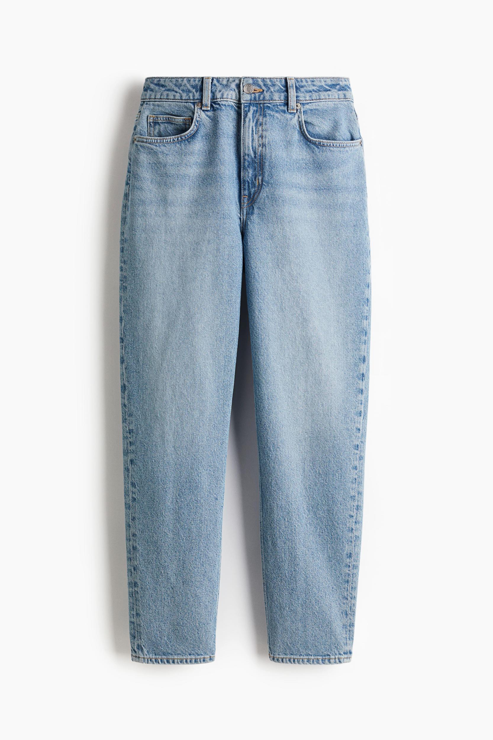 High Rise Slim Leg Mom Jeans Product Image