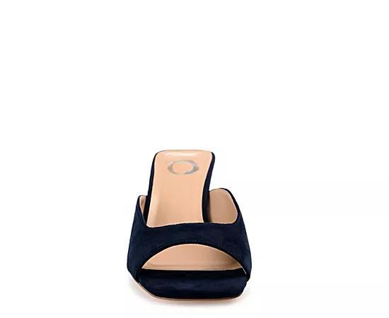 Journee Larna Womens Kitten Sandals Green Product Image