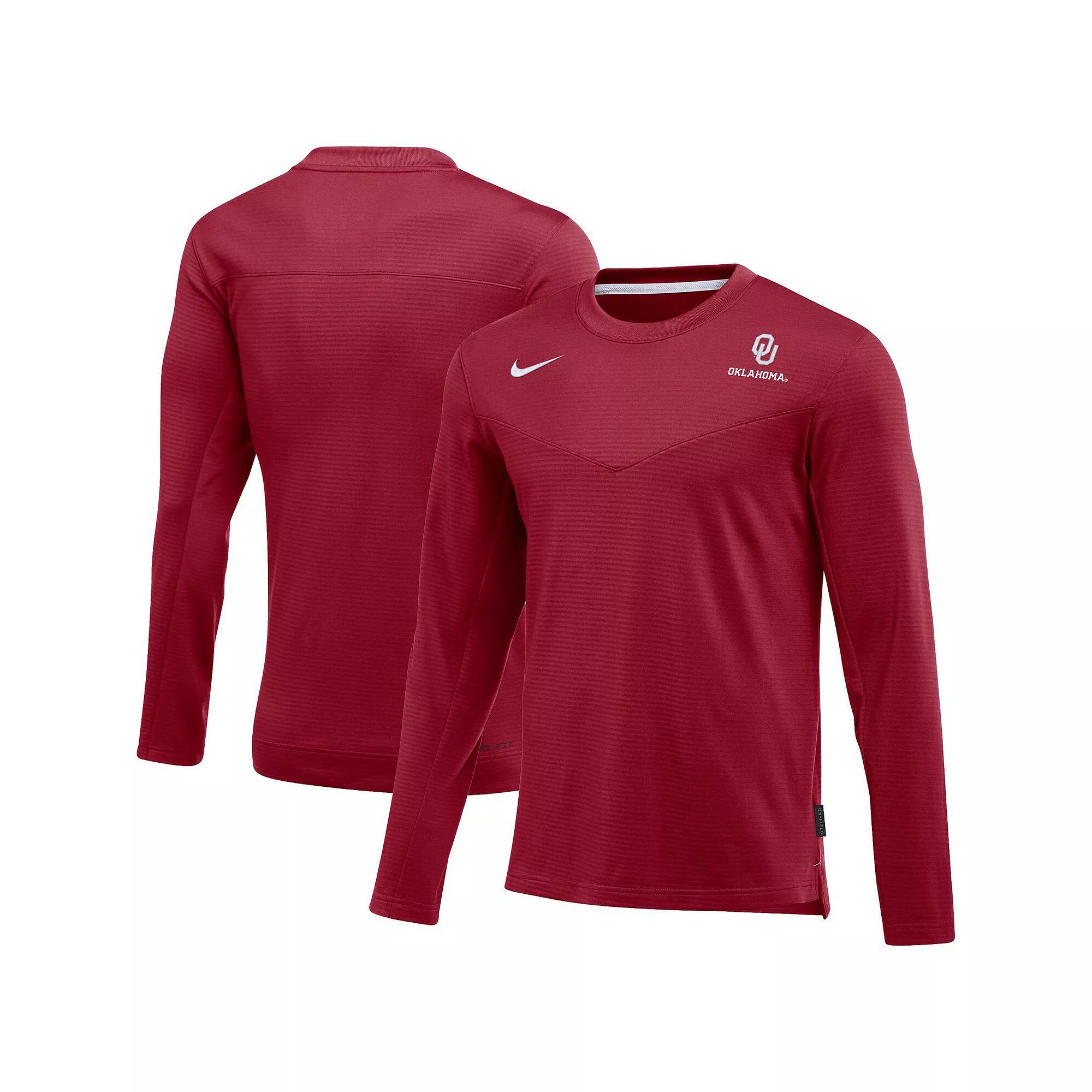 Men's Nike Cardinal Stanford Cardinal 2022 Game Day Sideline Performance Long Sleeve T-Shirt, Size: XL, Red Product Image