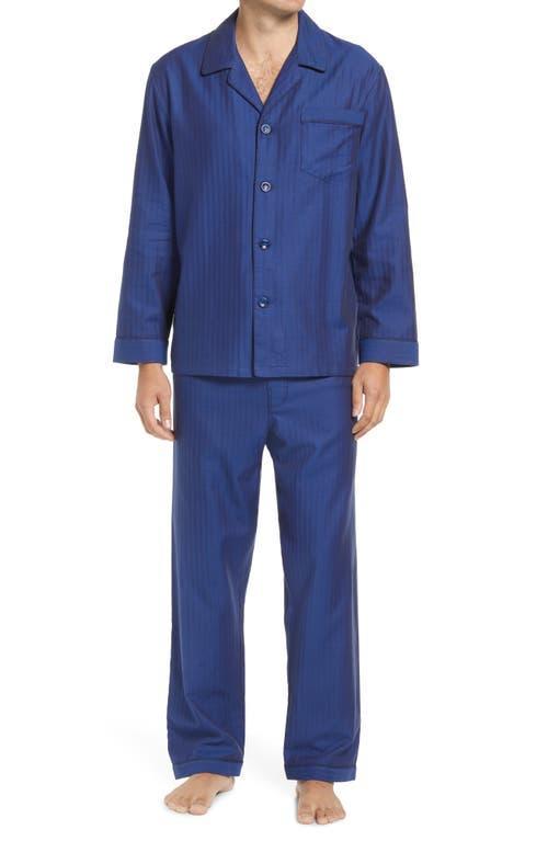 Mens Piped Pajama Set Product Image