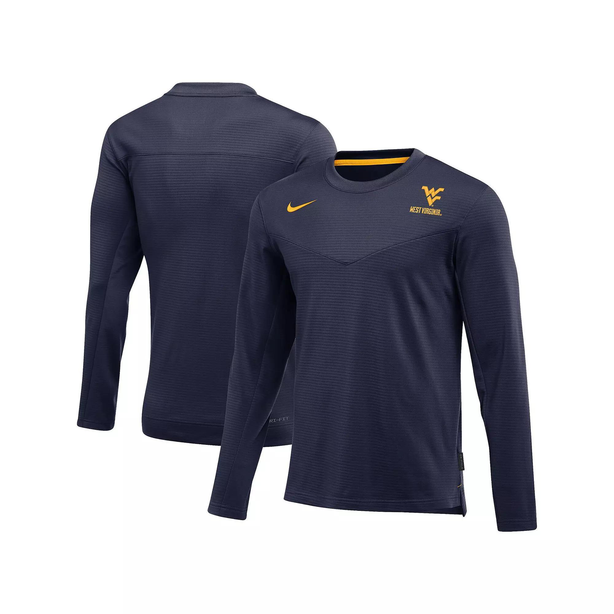 Men's Nike Crimson Oklahoma Sooners Game Day Sideline Performance Long Sleeve T-Shirt, Size: Medium, Red Product Image