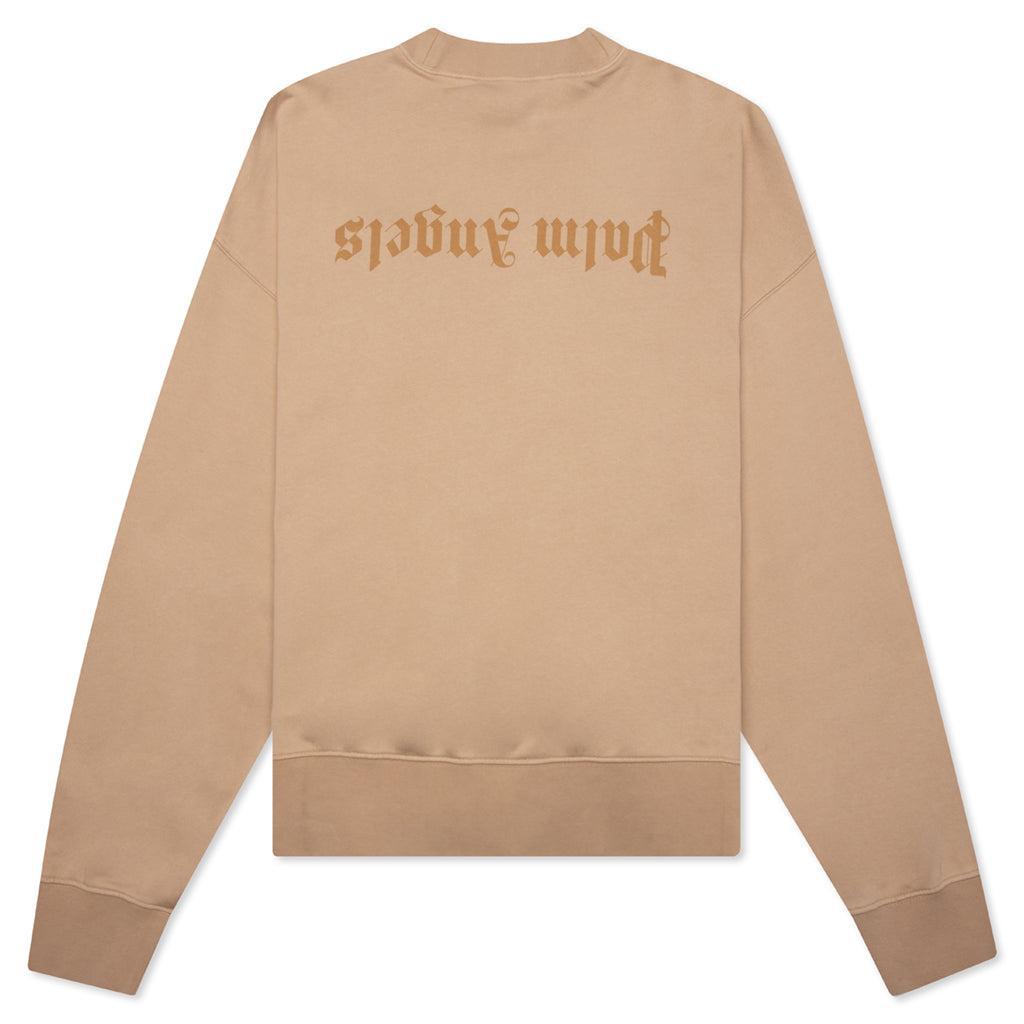 GD Reverse Logo Crewneck - Beige Male Product Image