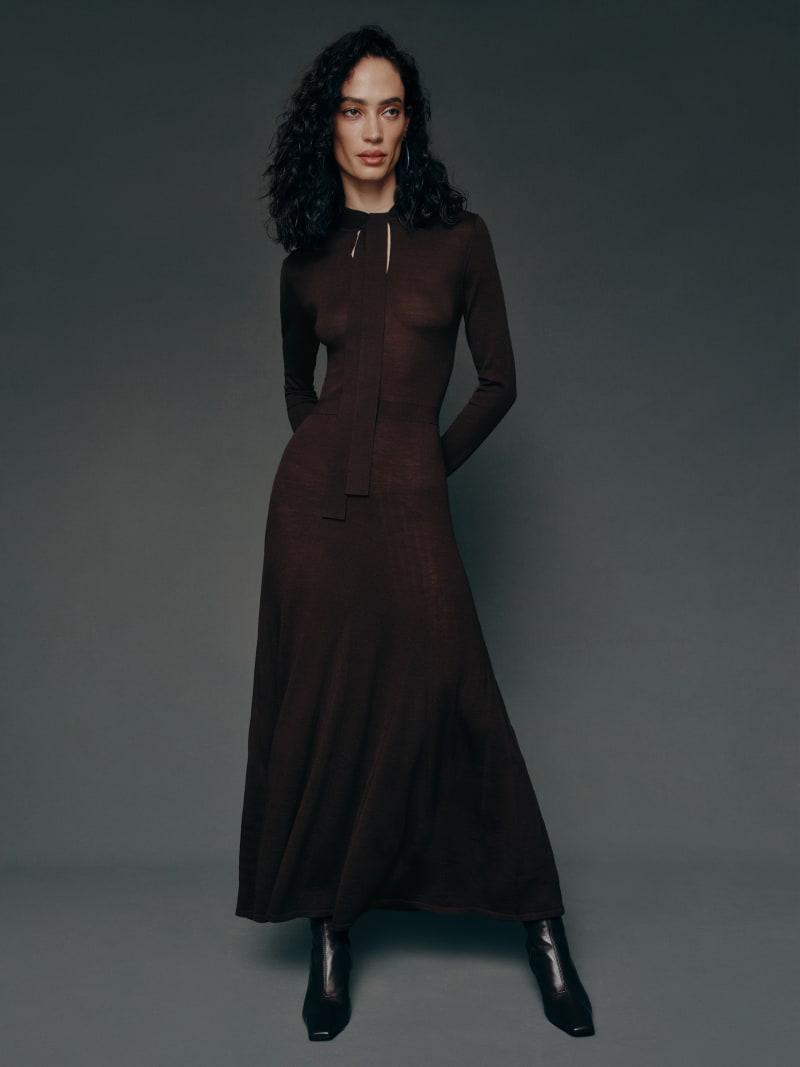 Leona Regenerative Merino Wool Sweater Dress Product Image