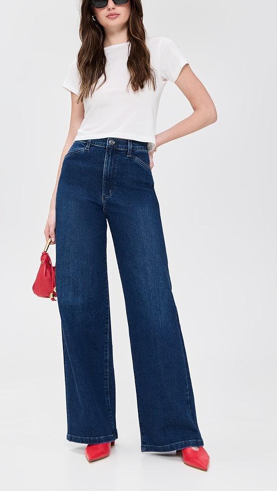 Favorite Daughter The Mischa Super High Rise Wide Leg Jeans | Shopbop Product Image