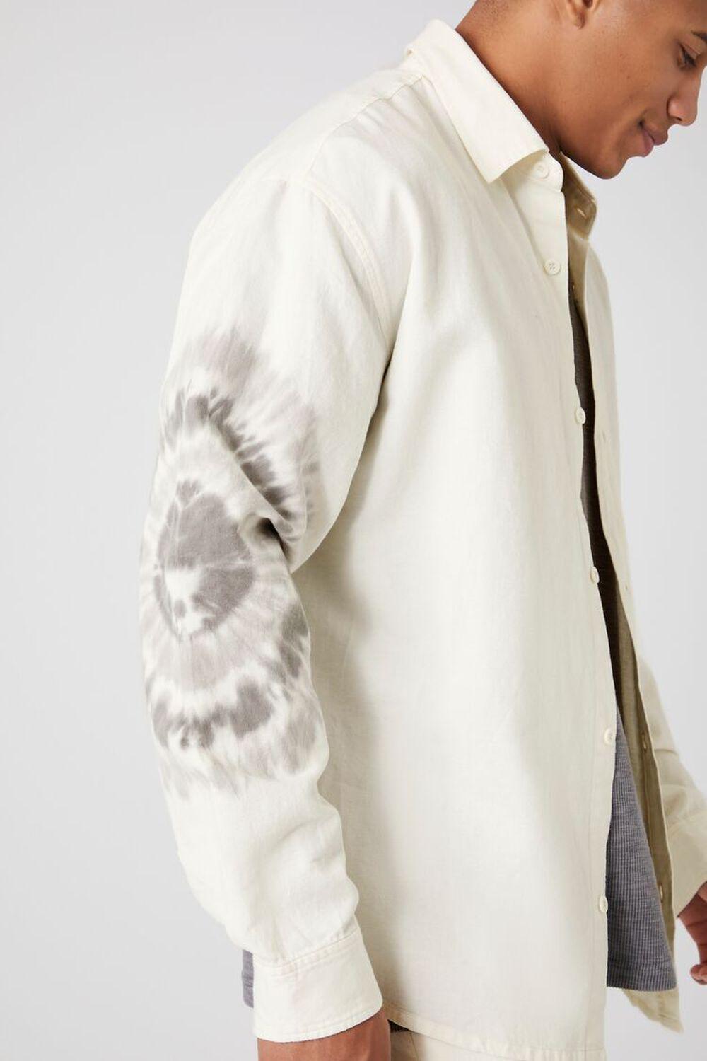 Tie-Dye Long-Sleeve Shirt | Forever 21 Product Image