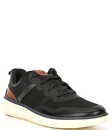 Cole Haan Generation Zerogrand Men's Textured Sneakers, Size: 9.5, Blue Blazer Truffle Ti Product Image