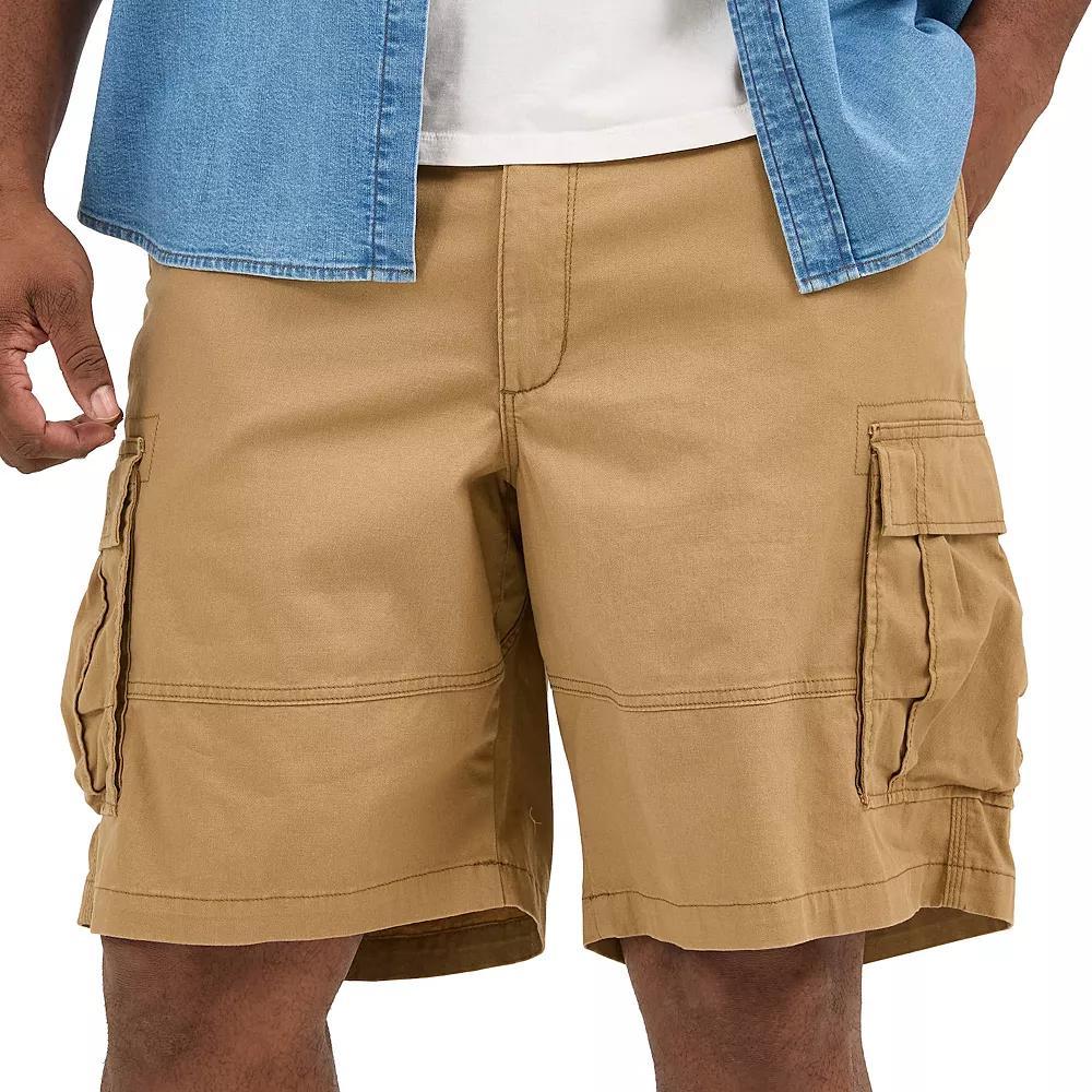 Big & Tall Lee® Extreme Motion Carolina Cargo Shorts, Men's, Size: 52, Bourbon Product Image