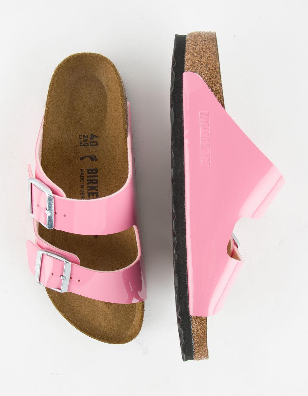 BIRKENSTOCK Arizona Birko-Flor Patent Womens Sandals Product Image