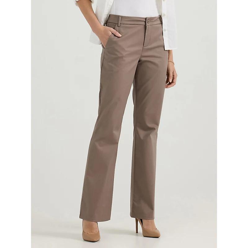 Womens Wrinkle Free Bootcut Pants Product Image