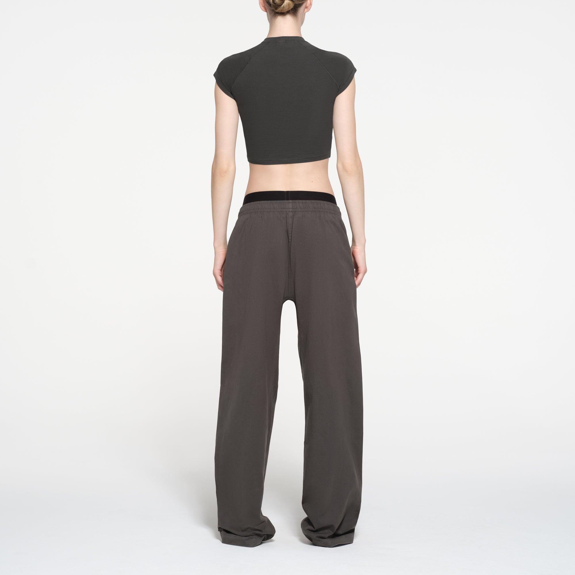 NEW VINTAGE CROPPED RAGLAN T-SHIRT | WASHED ONYX Product Image
