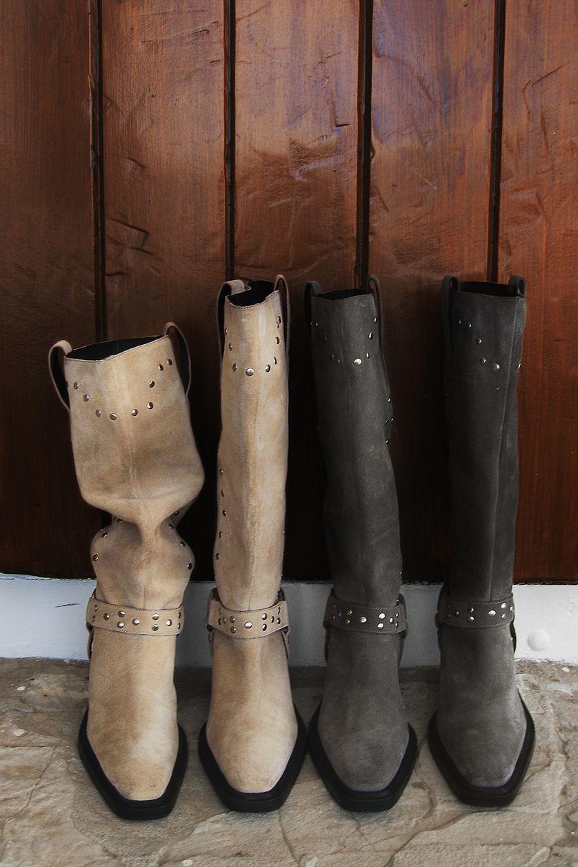Studded Western Boots Product Image