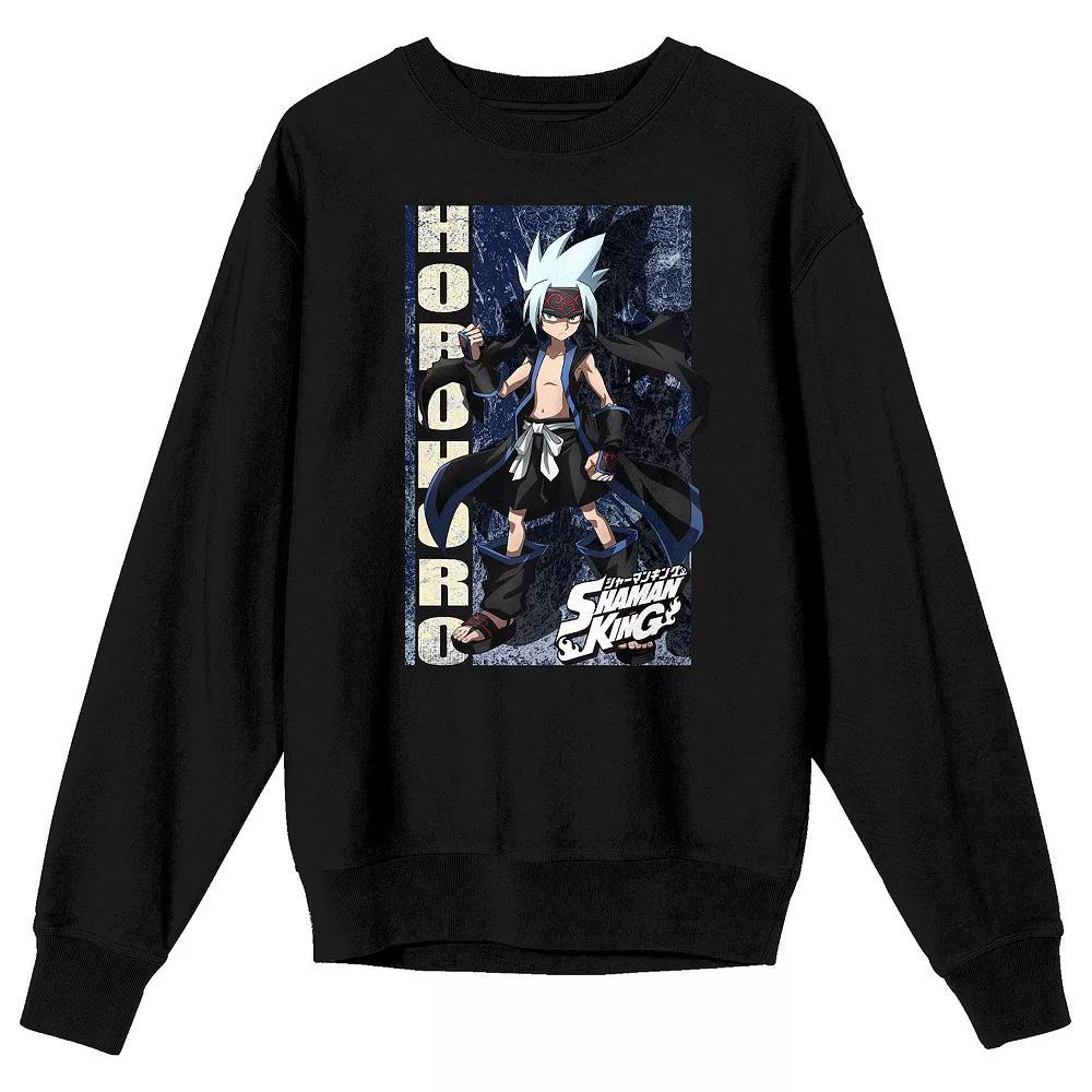 Men's Shaman King Horohoro Sweatshirt, Size: Small, Black Product Image