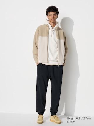 Mens Sweatpants Tall Black XL UNIQLO US Product Image