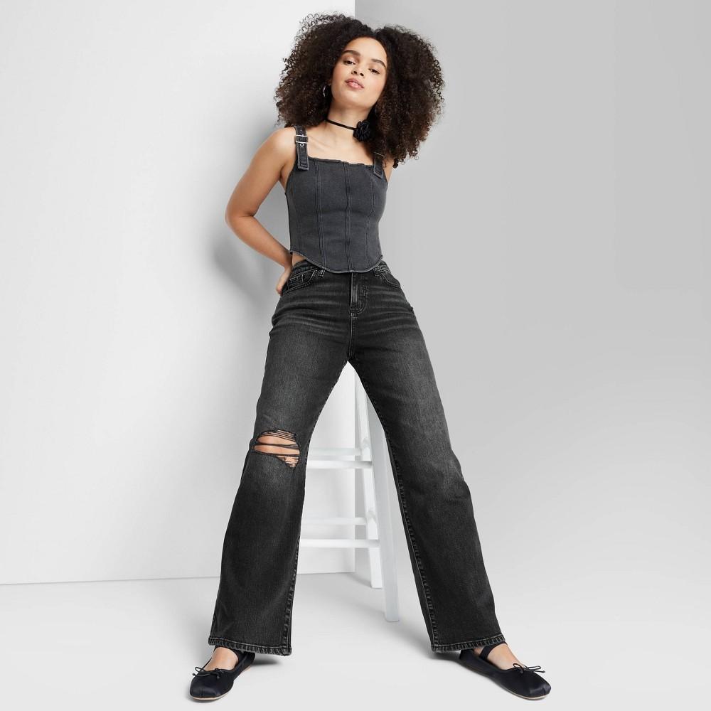 Women's High-Rise Baggy Jeans - Wild Fable™ Product Image