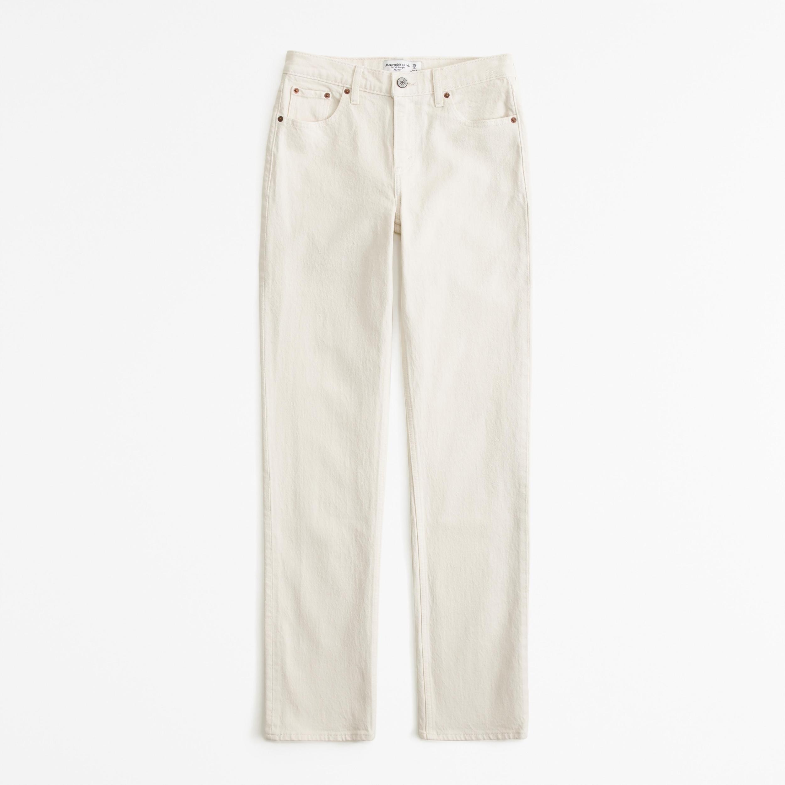 Mid Rise 90s Straight Jean Product Image