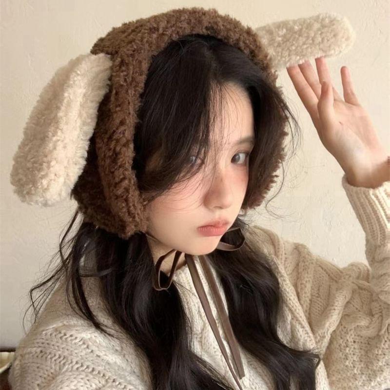 Dog Ear Fleece Earmuffs Product Image