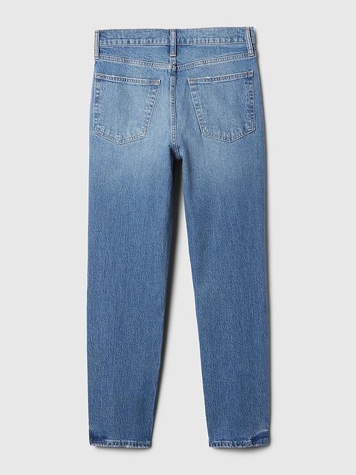 High Rise Cheeky Straight Jeans Product Image