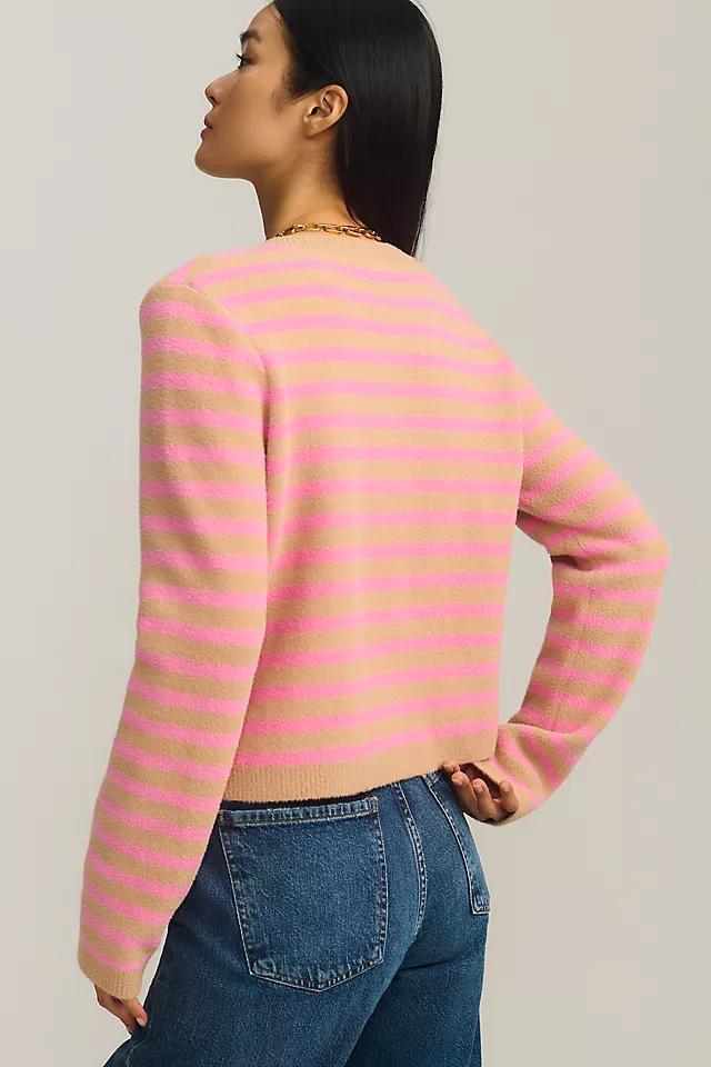 NVLT Striped Sweater Lady Jacket Product Image
