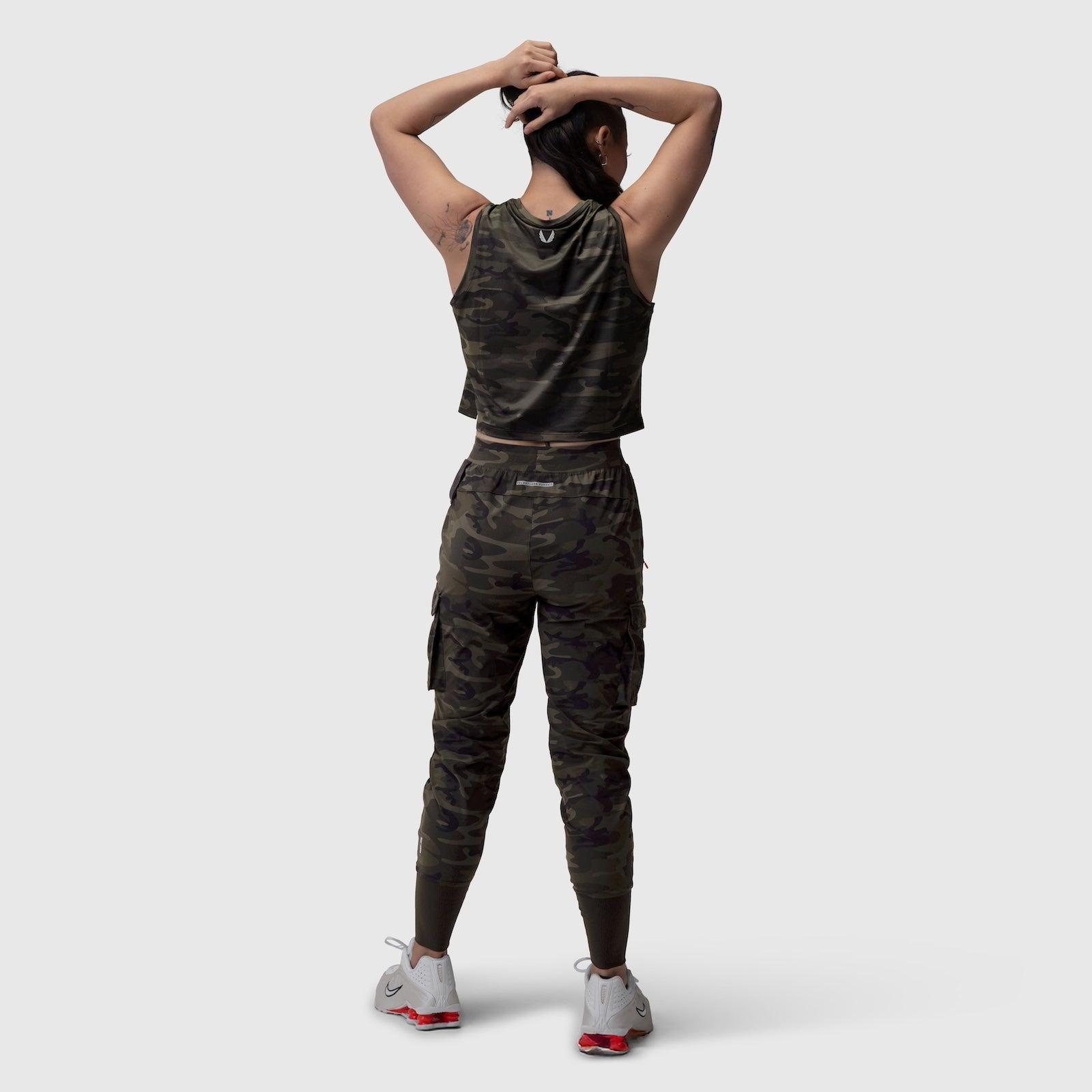 W020. AeroSilver® Tank Top - Dark Camo "RP" Product Image