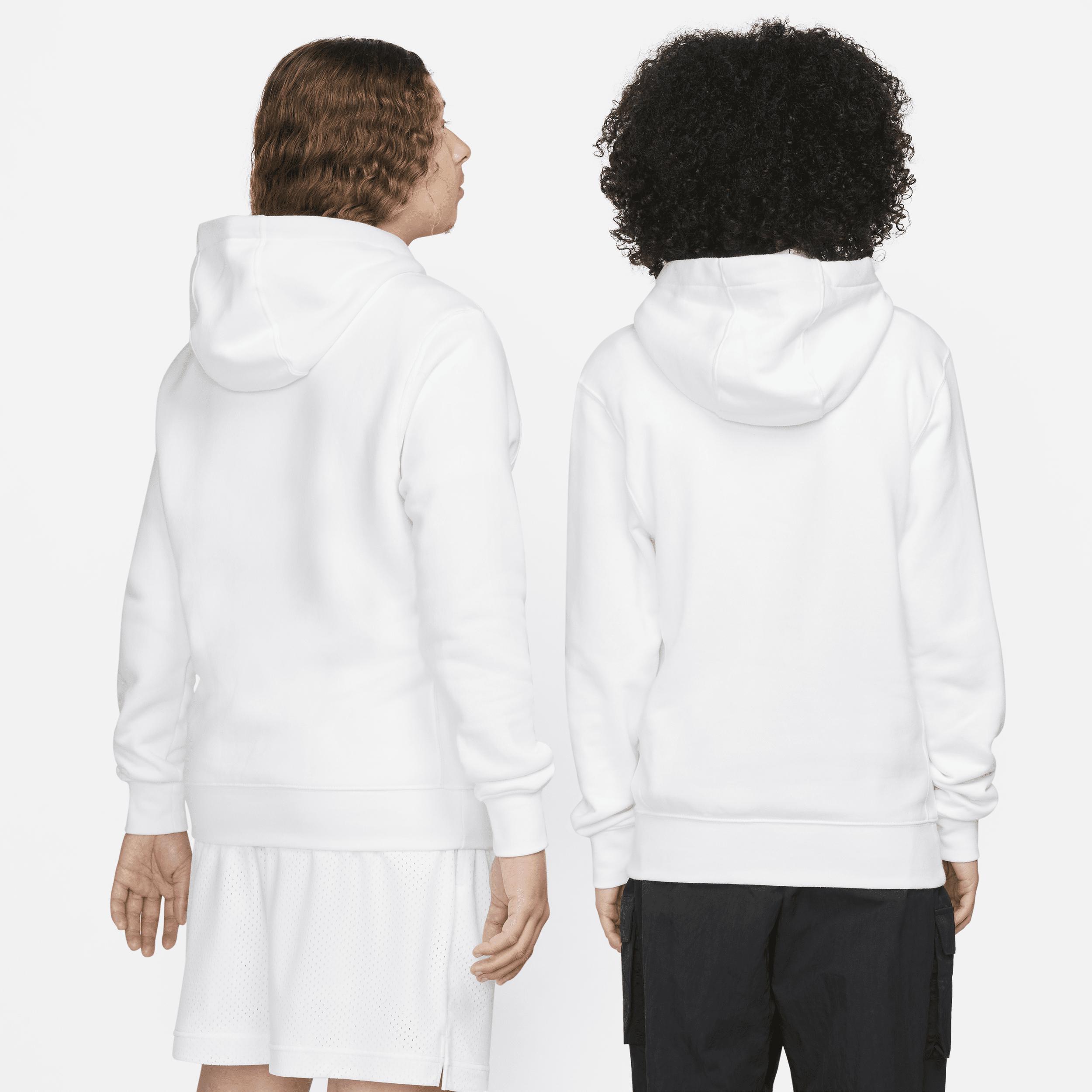 Big & Tall Nike Sportswear Club Fleece Pullover Hoodie, Men's, Size: XXL Tall, White Product Image
