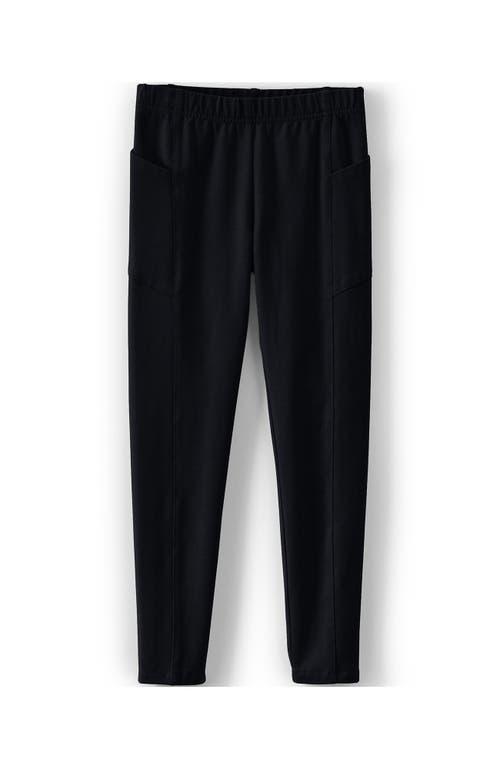 Girls 2-20 Lands' End Tough Cotton Legging with Pocket in Regular and Plus, Girl's, Size: XL(14/16), Gray Grey Product Image