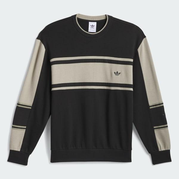 adidas Skateboarding Classic Crewneck Sweater (Gender Neutral) Black L Unisex Product Image