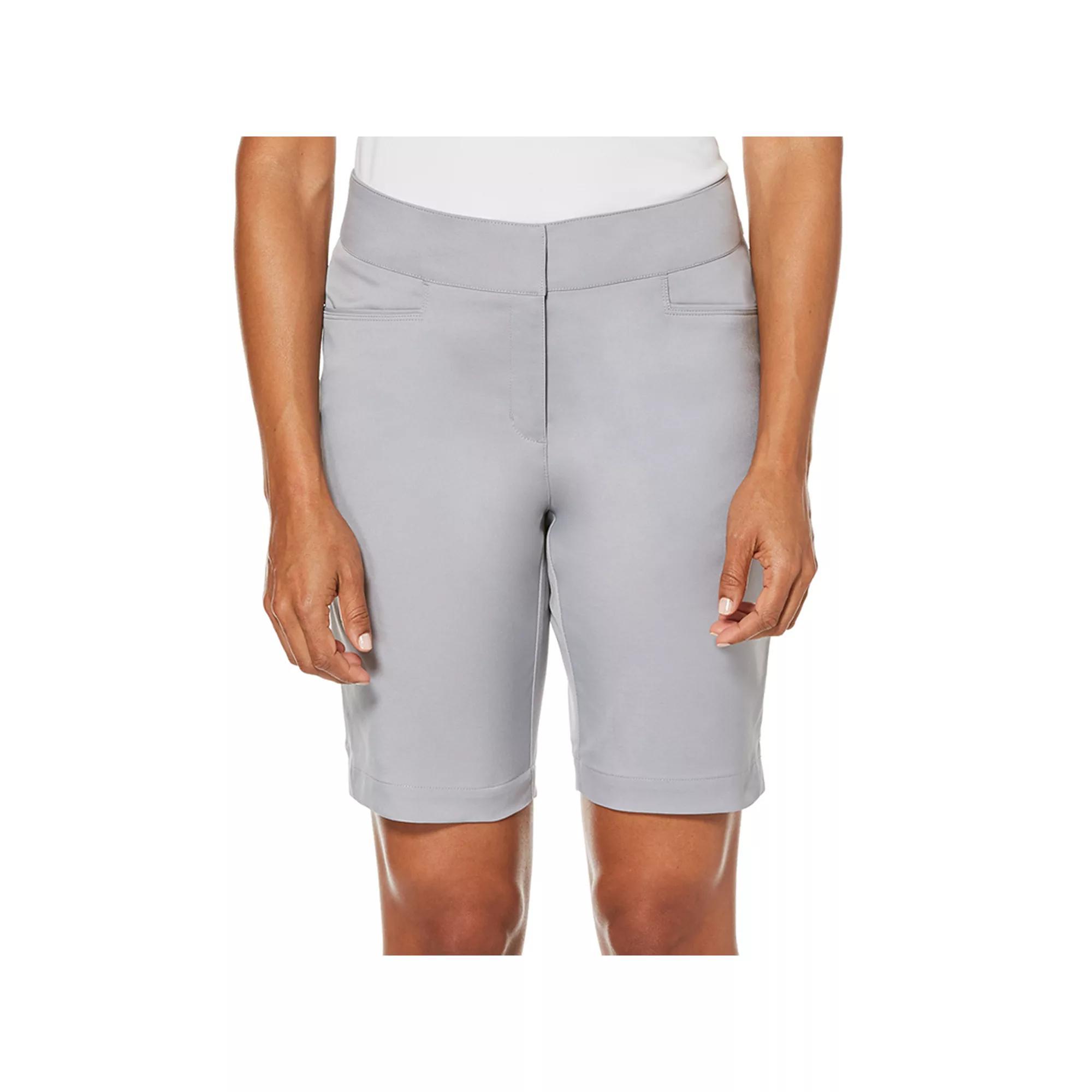 Women's Grand Slam 3-Pocket Golf Shorts, Size: 14, Sleet Product Image