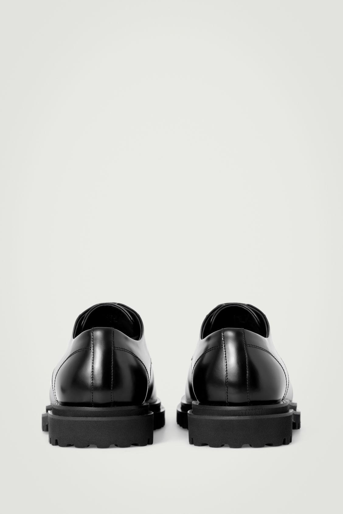 CHUNKY LEATHER DERBY SHOES Product Image