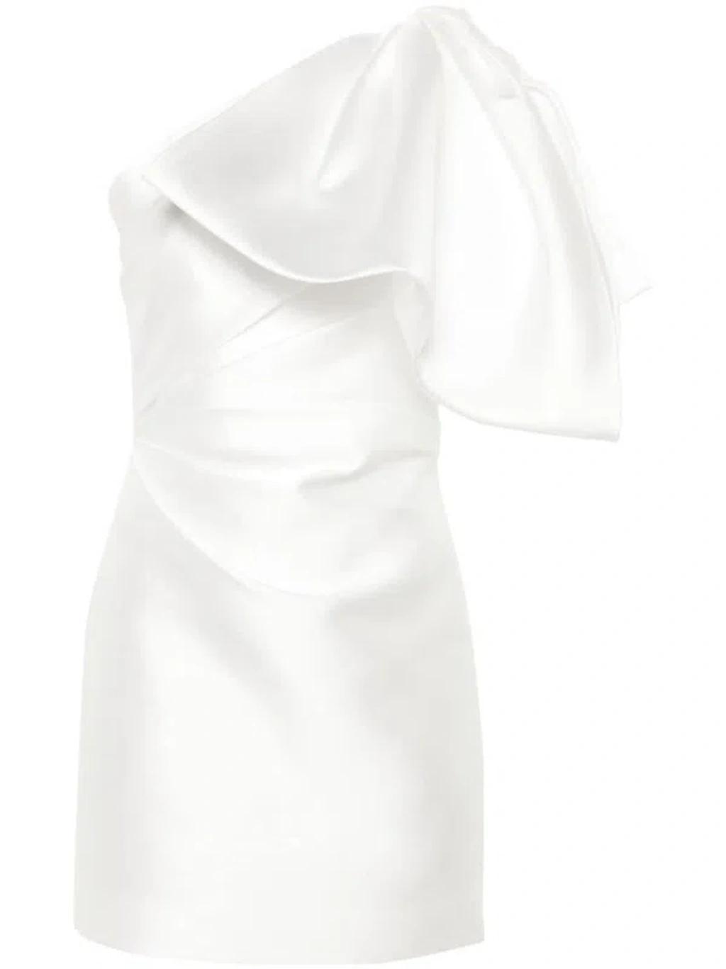 SOLACE LONDON Marcela Mini Dress In Multicolor Product Image