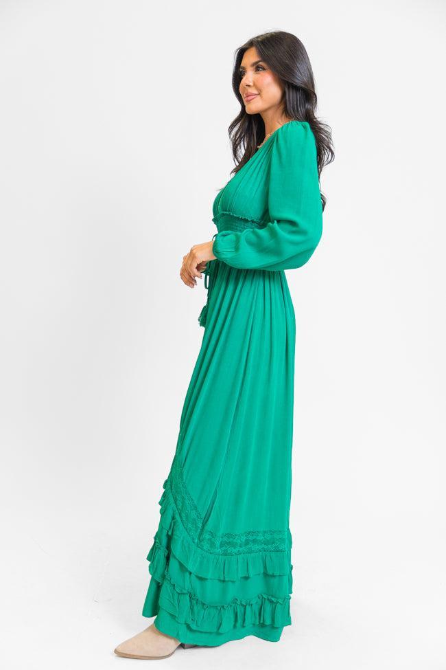Lucky To Have You Jade Maxi Dress SALE Product Image