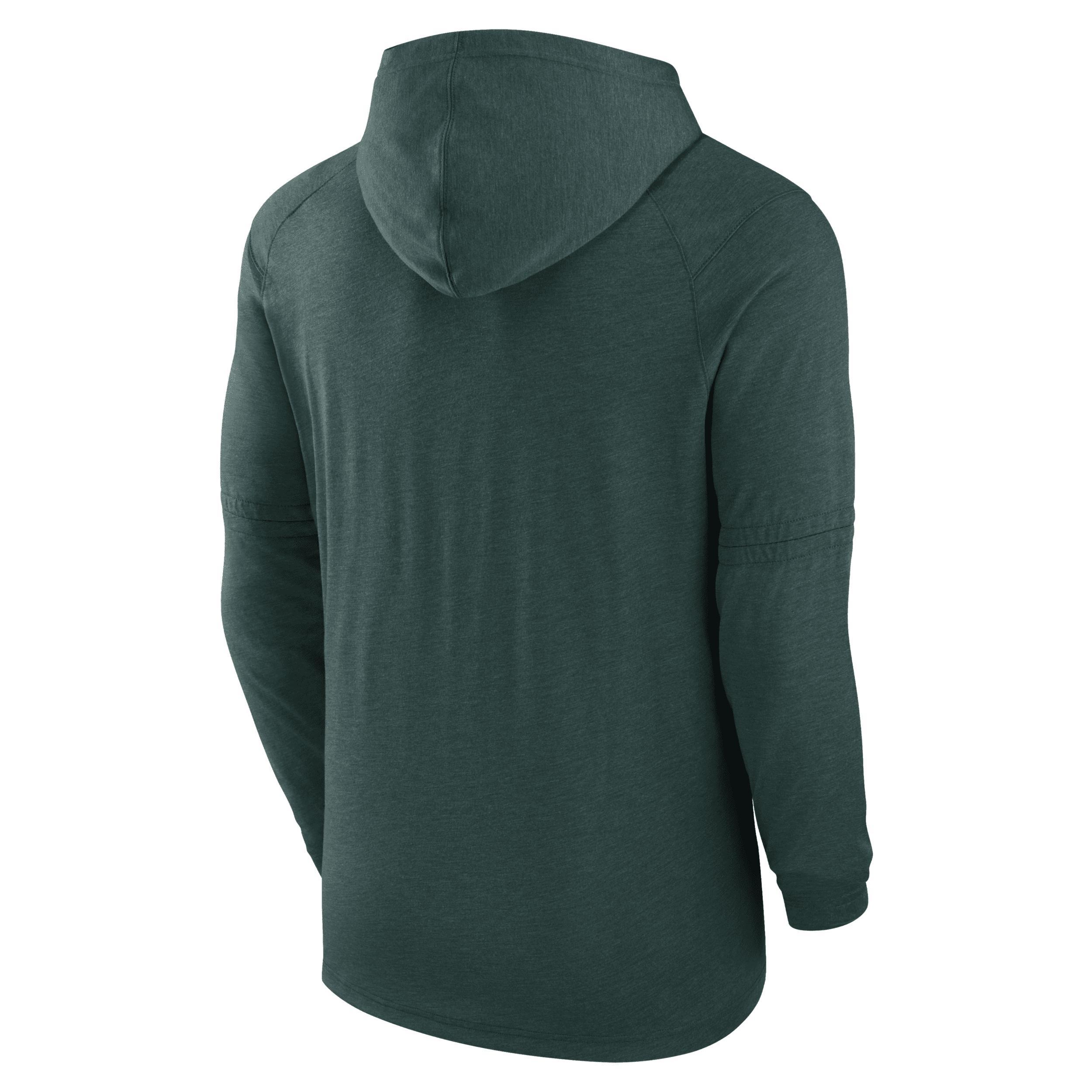 Athletics Authentic Collection Nike Men's Dri-FIT MLB Pullover Hoodie Product Image