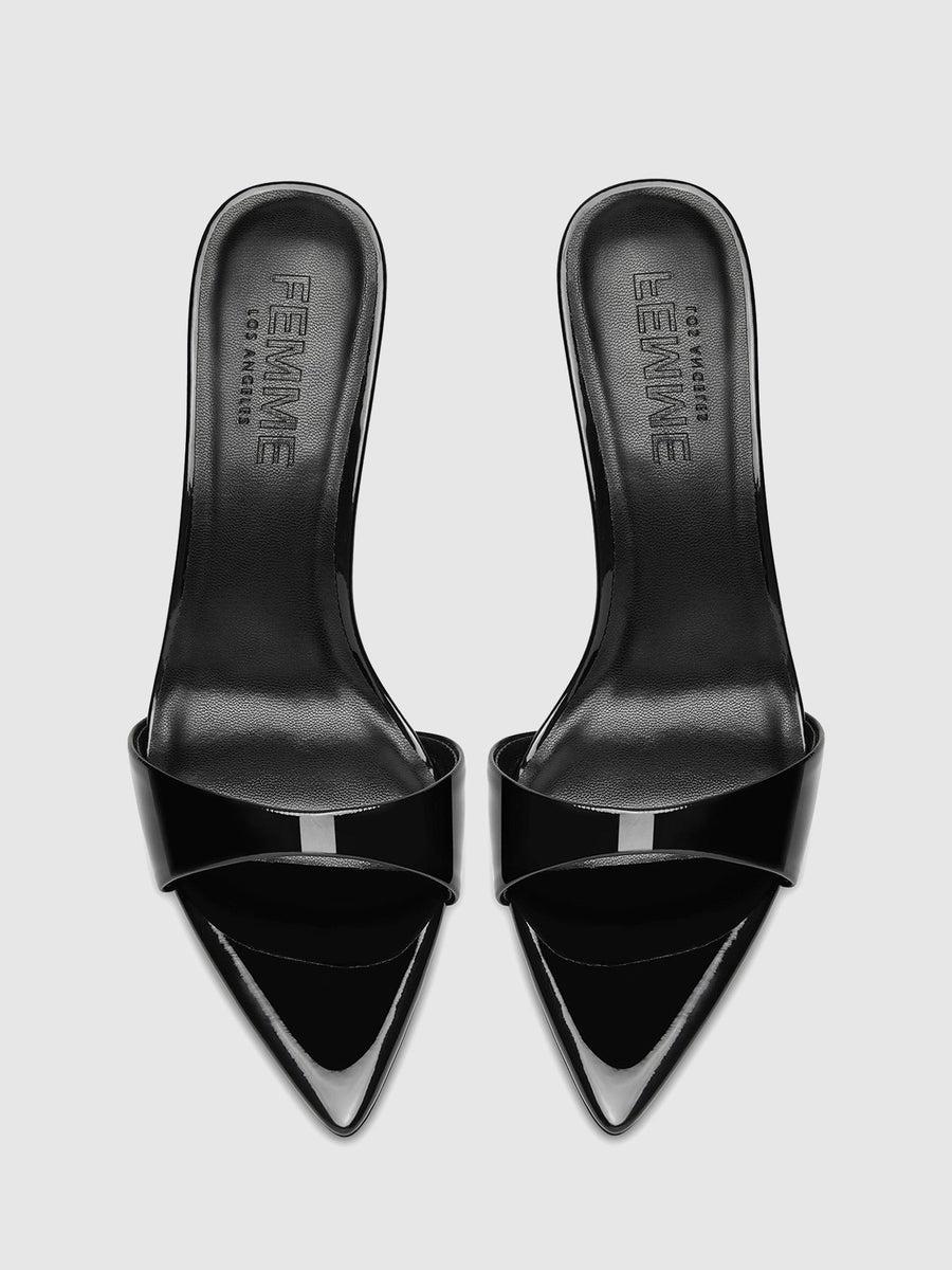 Marseille Slipper - Black Patent Product Image