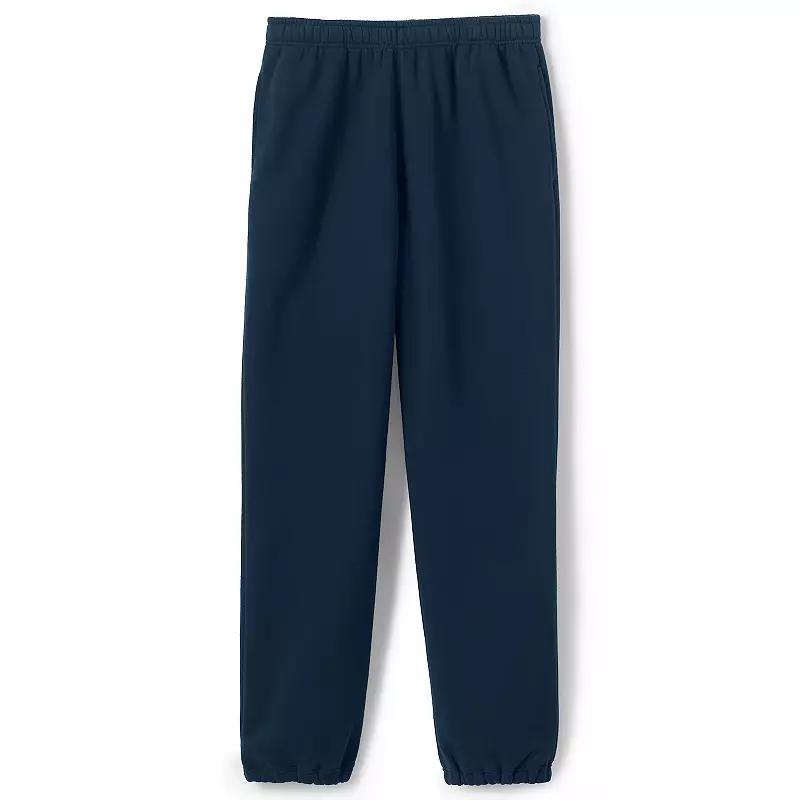 Big & Tall Lands' End Serious Sweats Sherpa Lined Sweatpants, Men's, Size: 4XL, Gray Grey Product Image