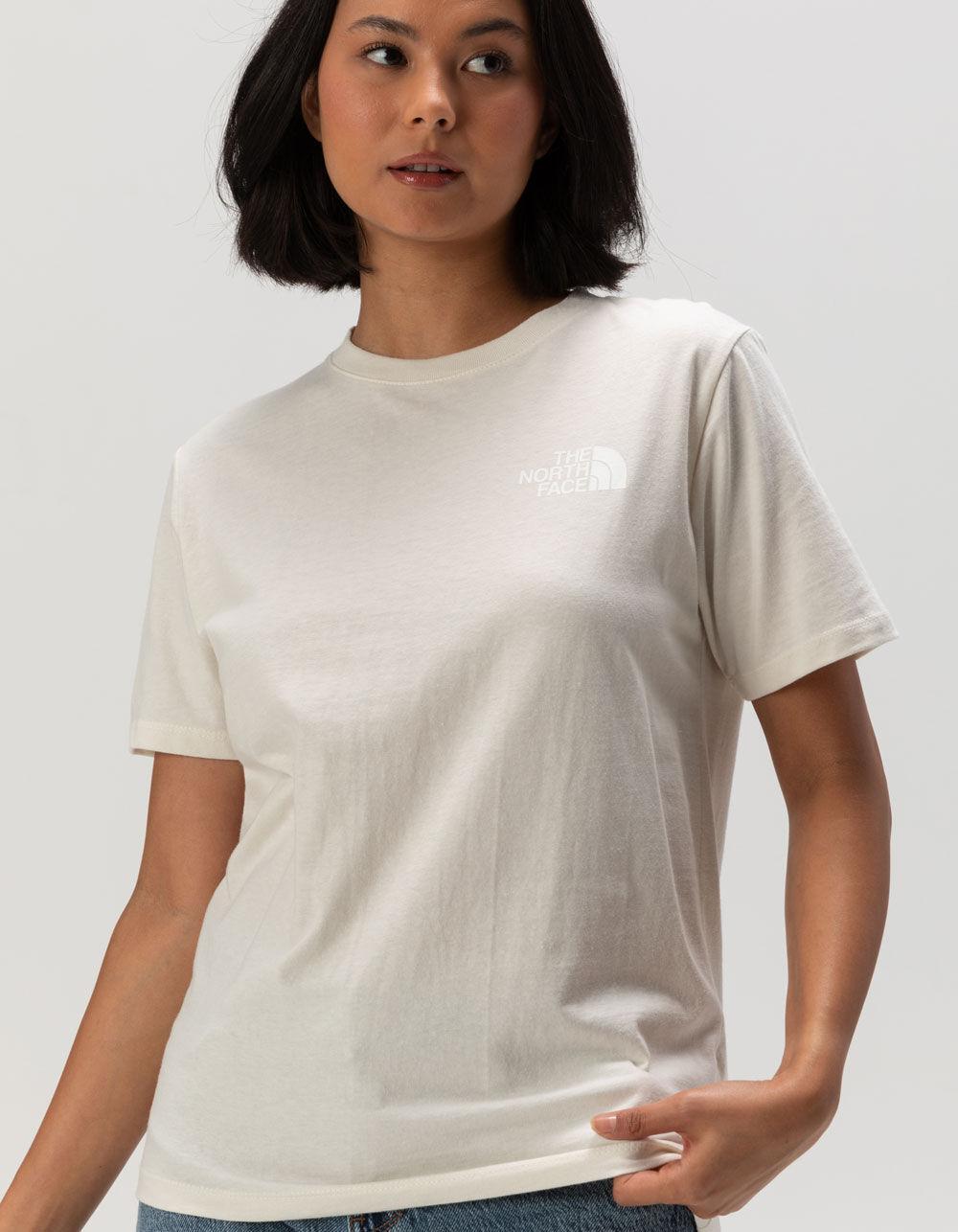 THE NORTH FACE Womens NSE Box Tee - OFF WHITE Product Image