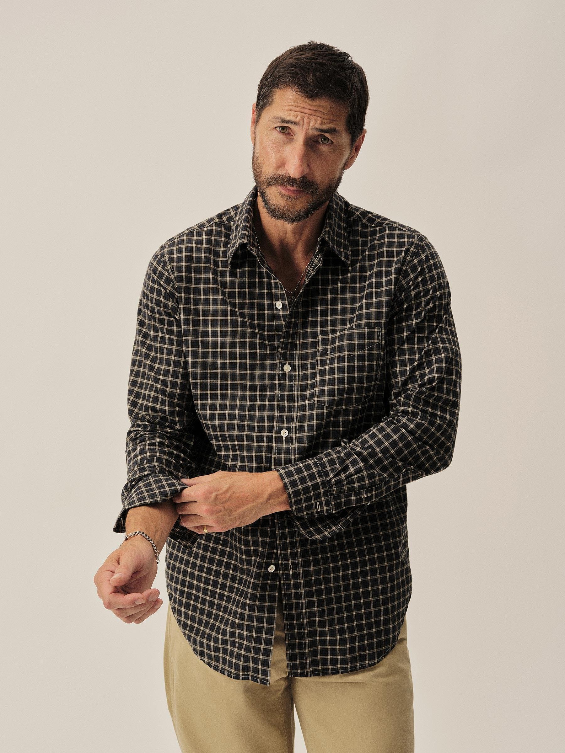 Felton Plaid Wornwell One Pocket Shirt Product Image