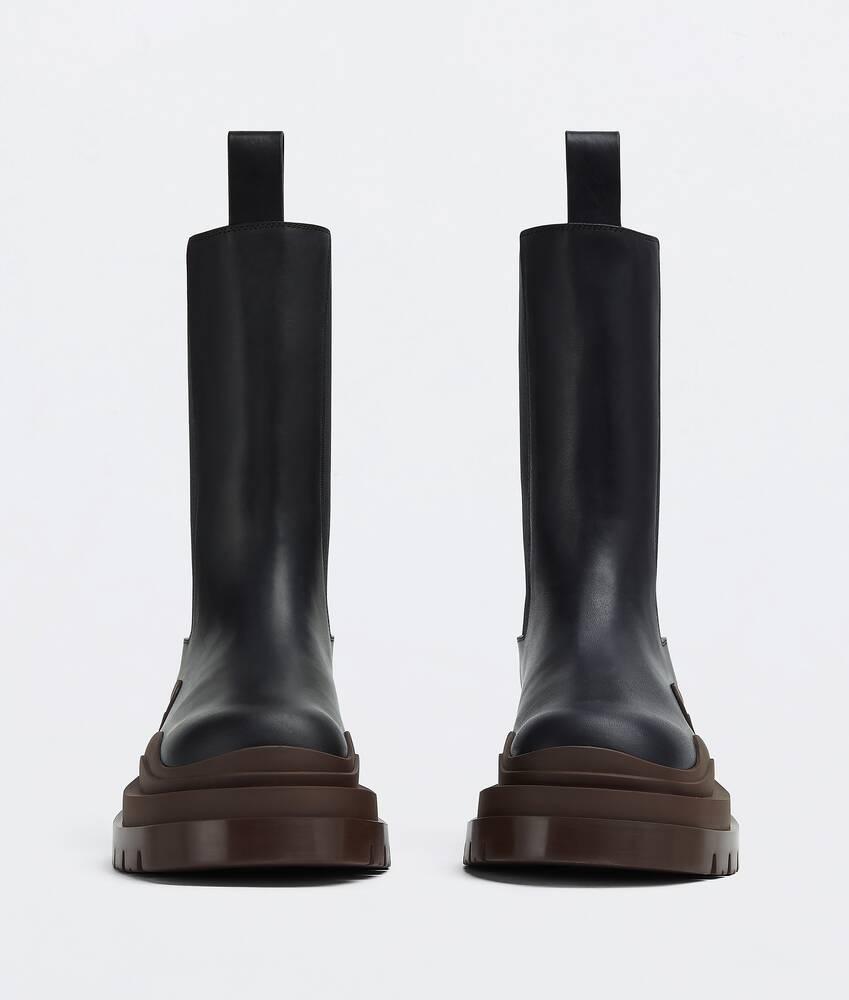 Women's Tire Chelsea Boot in Black / Ebony Product Image