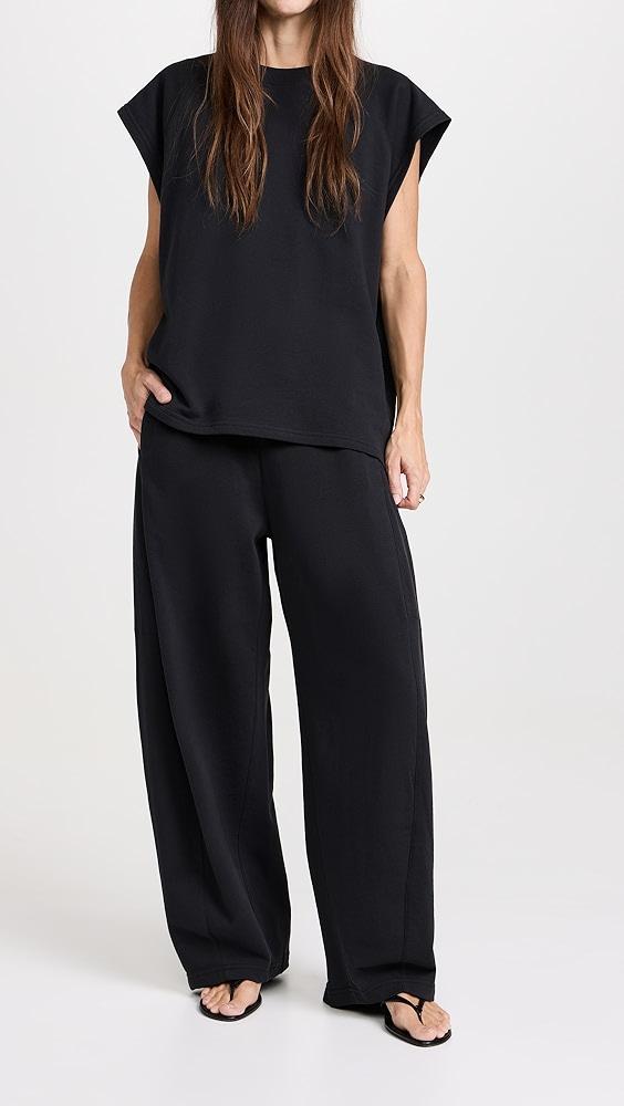 Tibi Petite Summer Sweatshirting Winslow Pants | Shopbop Product Image