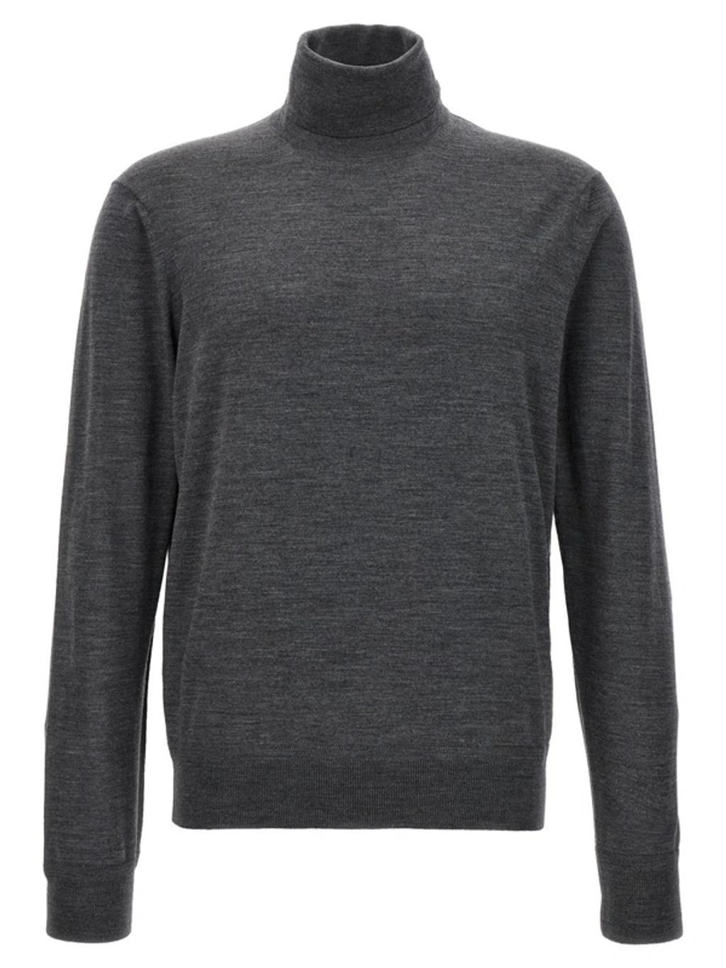 TOM FORD High Neck Sweater In Grey Product Image