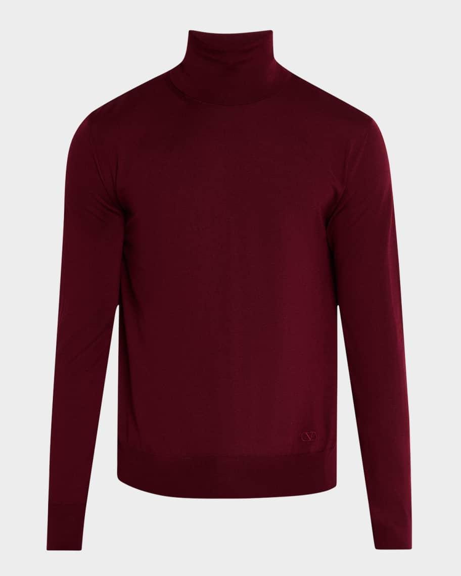 Mens Wool Turtleneck Sweater Product Image